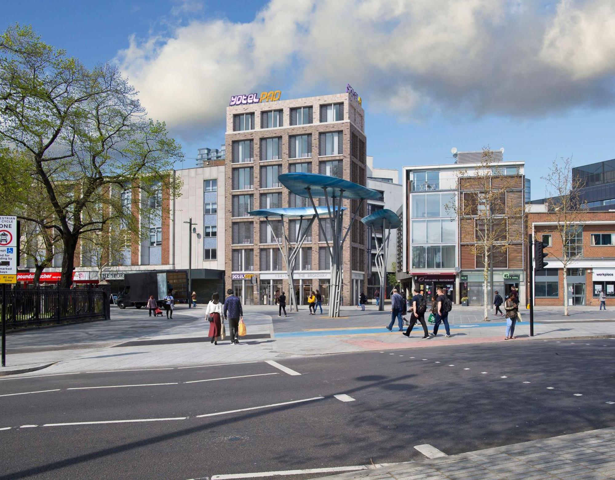 Yotelpad London Stratford 外观 照片